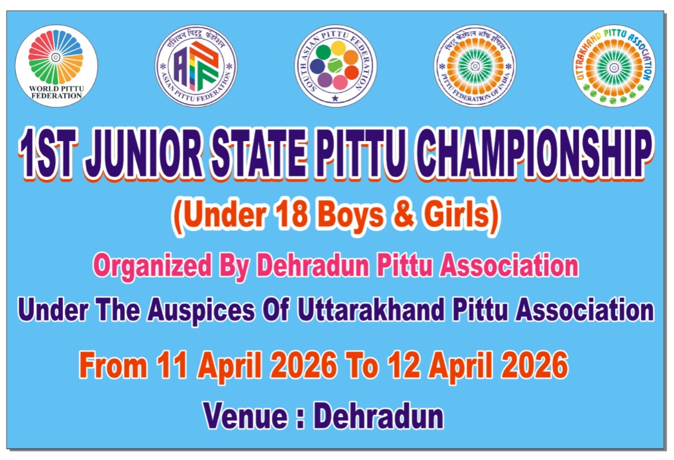 Regarding 1st Junior State Pittu Championship (U-18 B&G)
